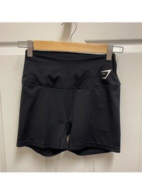 Gymshark Women’s Black Athletic/Bike Shorts. Sz Small